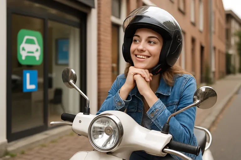 Waarom uitstellen als scooterrijbewijs zo simpel is?